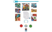 Set Bakugan Starter Pack Hammerhead, Bruiser, Ventri, Spin Master-1